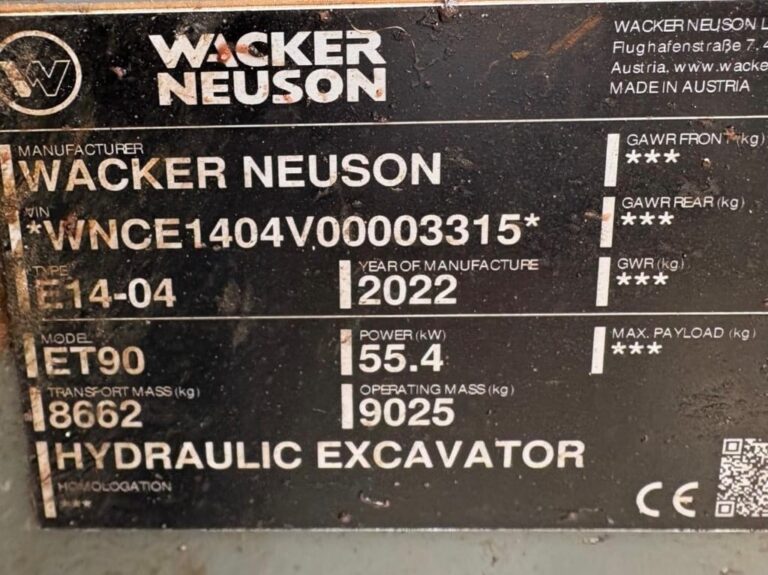Wacker Neuson ET 90