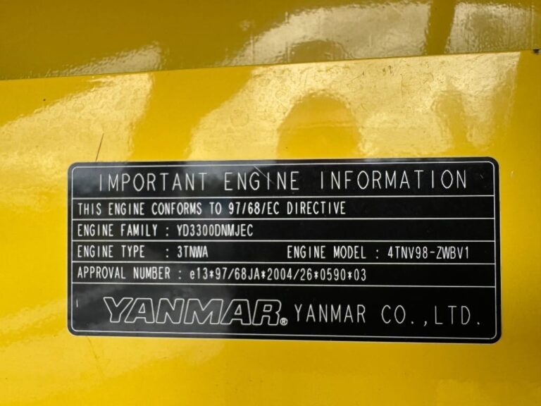 Yanmar Vio 80 U
