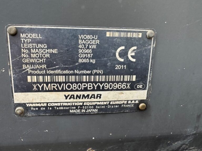Yanmar Vio 80 U