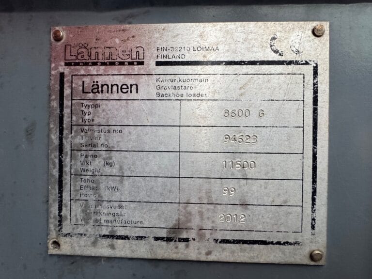 Lännen 8600 G