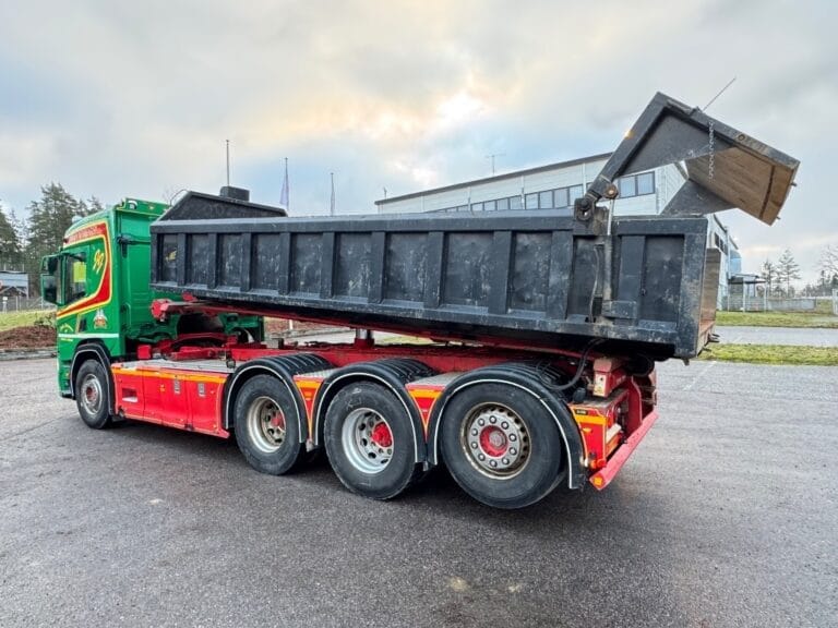 Scania P 500 8x4/4 tridem, vaijeriauto Euro-6