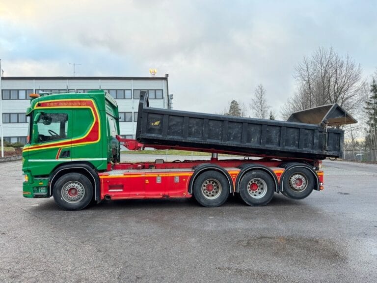 Scania P 500 8x4/4 tridem, vaijeriauto Euro-6