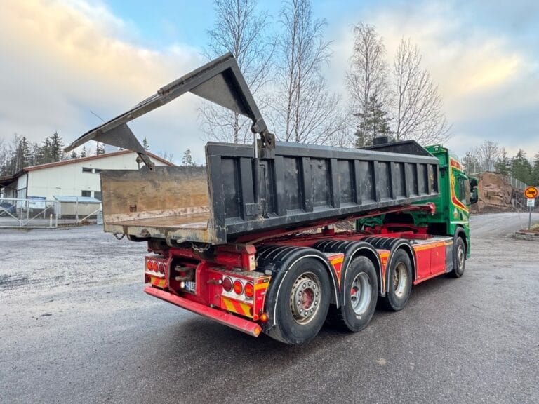 Scania P 500 8x4/4 tridem, vaijeriauto Euro-6