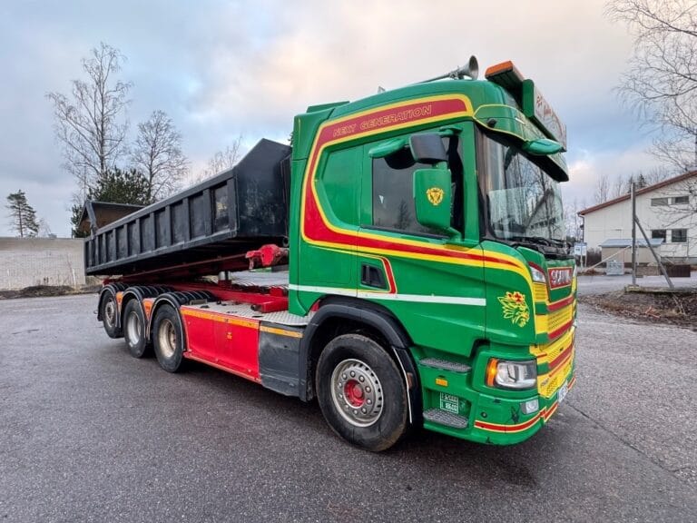 Scania P 500 8x4/4 tridem, vaijeriauto Euro-6