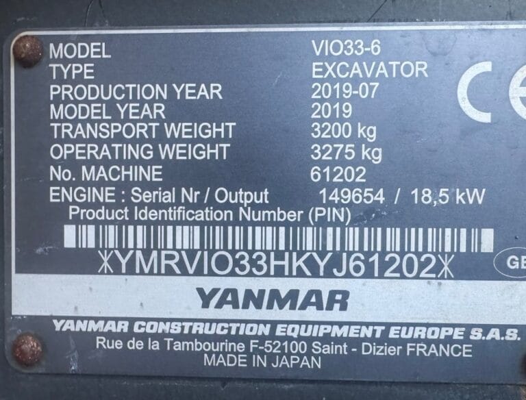 Yanmar VIO 33-6