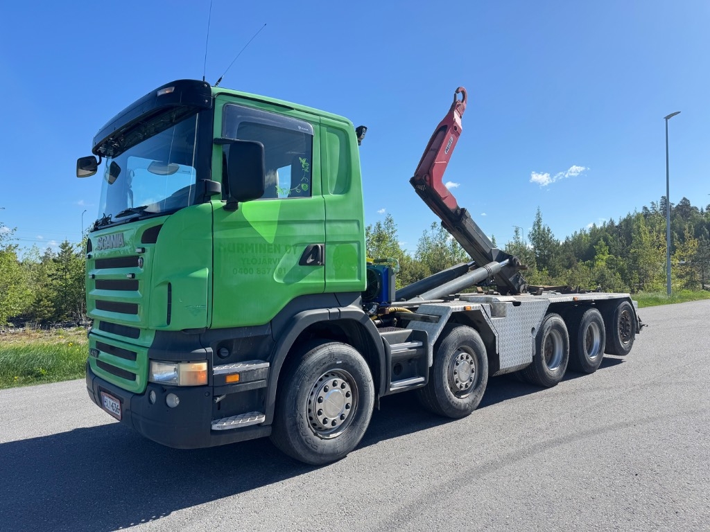 Scania R 470 10x4/6-4090 koukkuauto