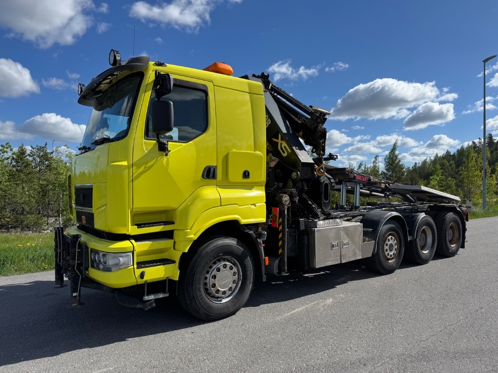 Sisu R500 8x4/4 Nosturi- vaihtolava-auto