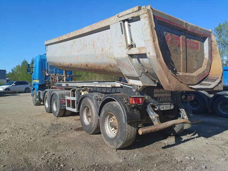 Scania R 580 6x4 EURO-6 ja Carnehl kippikärry