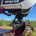 Scania R 730 8x4/4 tukkiauto Nosturilla