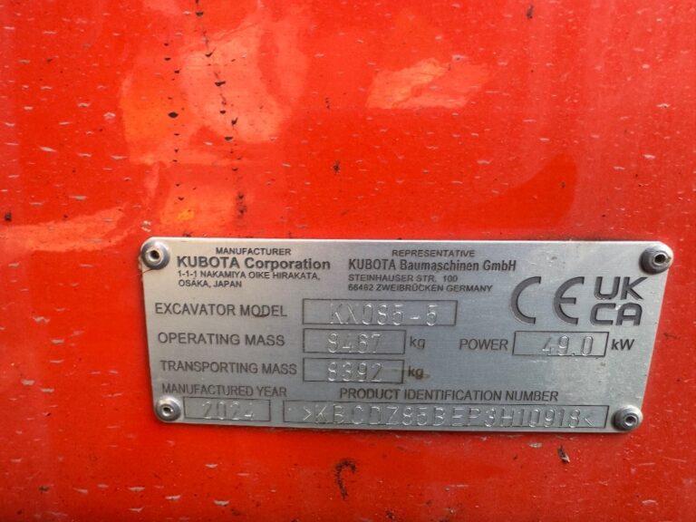 Kubota KX 085-5