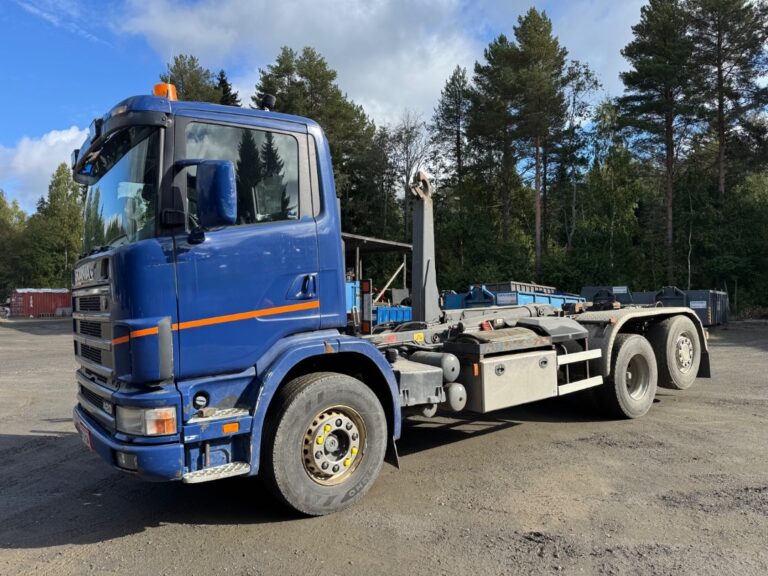 Scania 124 G 420 6x2-4500 Koukkuauto