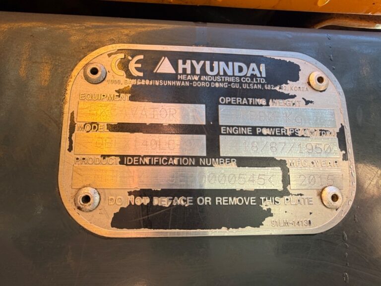 Hyundai Robex 140 LCM-9A